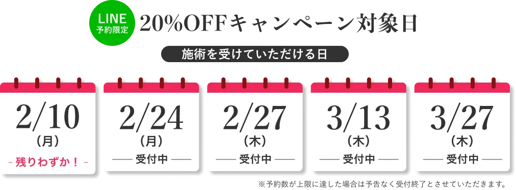 LINE限定キャンペーン